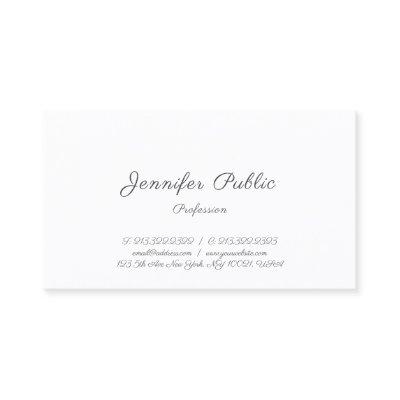 Modern Elegant Handwritten Minimalist Template