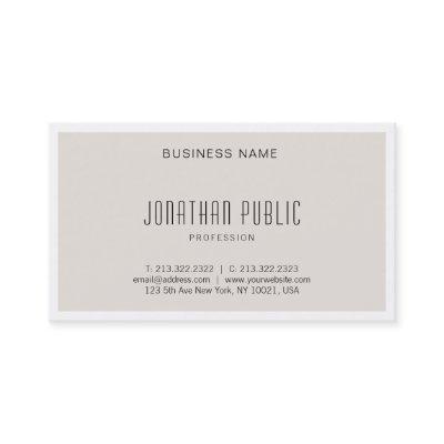 Modern Elegant Minimalist Design Simple Plain Luxe