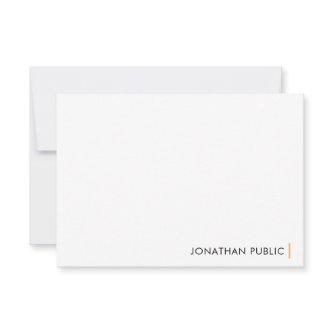 Modern Elegant Minimalist Design Template Custom