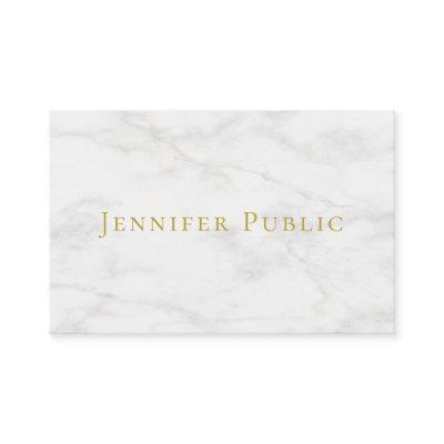 Modern Elegant Minimalist Gold And Marble Template