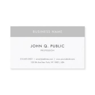 Modern Elegant Minimalist Personalized Simple