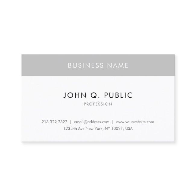 Modern Elegant Minimalist Personalized Simple