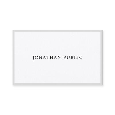 Modern Elegant Minimalist Plain Clean Trendy Luxe