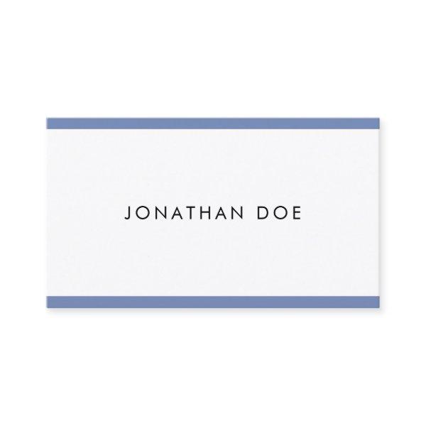 Modern Elegant Minimalist Professional Clean Plain