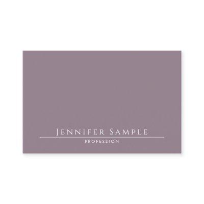 Modern Elegant Minimalist Salon Luxury Plain