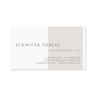 Modern Elegant Minimalist Template Professional