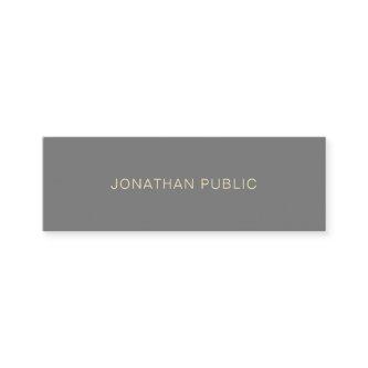 Modern Elegant Minimalist Template Professional Mini