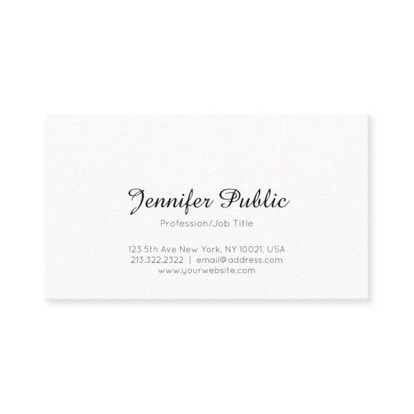 Modern Elegant Minimalistic Chic Simple Template