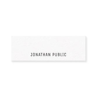 Modern Elegant Minimalistic Professional Template Mini