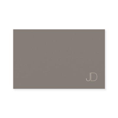 Modern Elegant Monogram Plain Professional Trendy