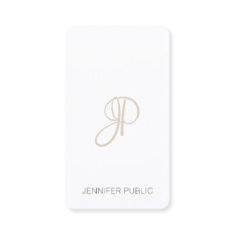 Modern Elegant Monogrammed Design Template