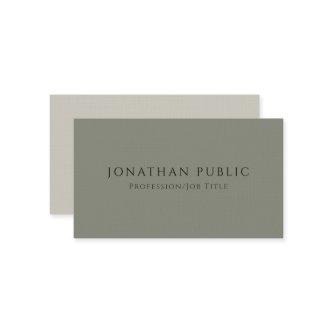 Modern Elegant Premium Linen Luxurious Template