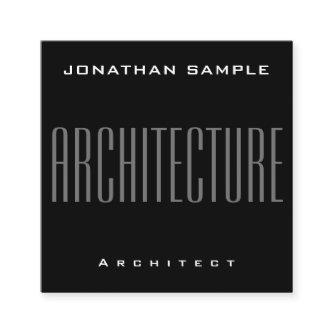Modern Elegant Professional Business Architecture Square