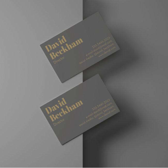 Modern elegant professional