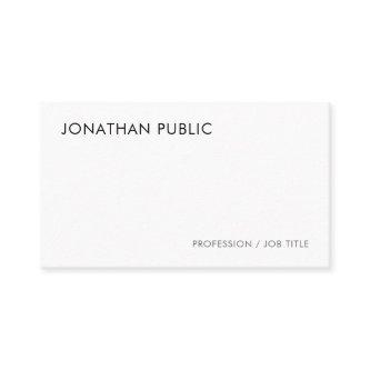 Modern Elegant Professional Minimalist Template