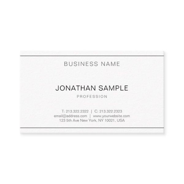 Modern Elegant Professional Popular Simple Plain