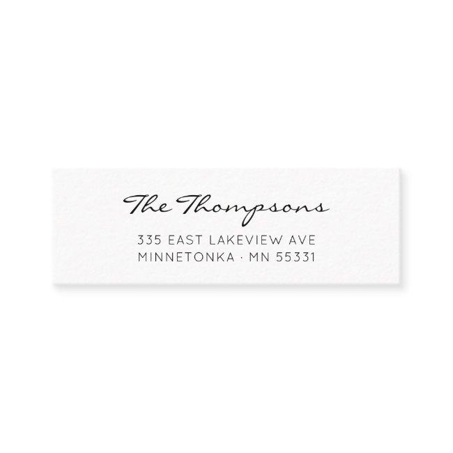 Modern Elegant Script Family Name 09. Mini