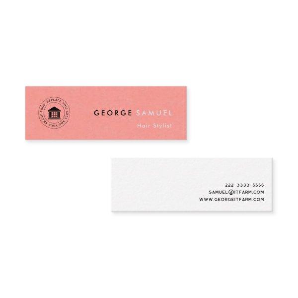 Modern Elegant Simple Custom Business Logo & Name Mini