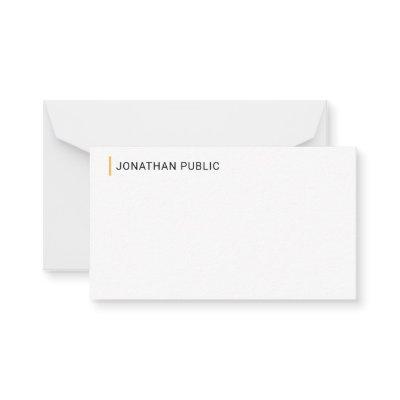 Modern Elegant Simple Design Template Personalized