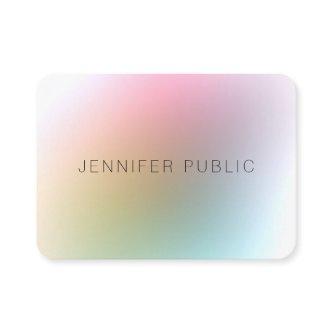 Modern Elegant Simple Design Trendy Colorful