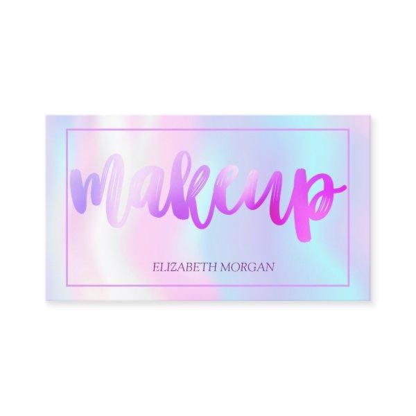 Modern Elegant Simple Frame Holographic