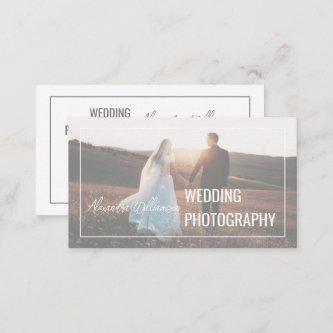 Modern Elegant Simple Photo Wedding Photographer