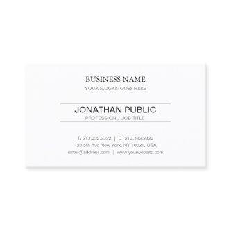 Modern Elegant Simple Plain Professional Graphic