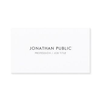 Modern Elegant Simple Professional Template