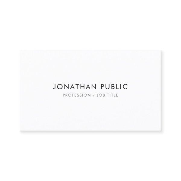 Modern Elegant Simple Professional Template