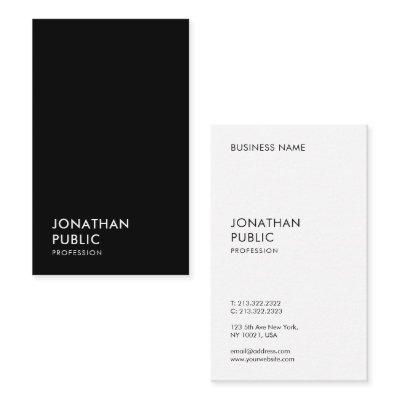 Modern Elegant Simple Template Black And White