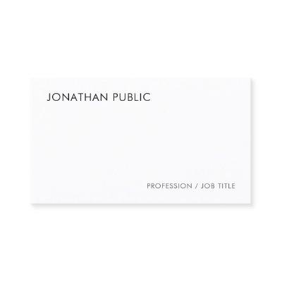 Modern Elegant Simple Template Professional