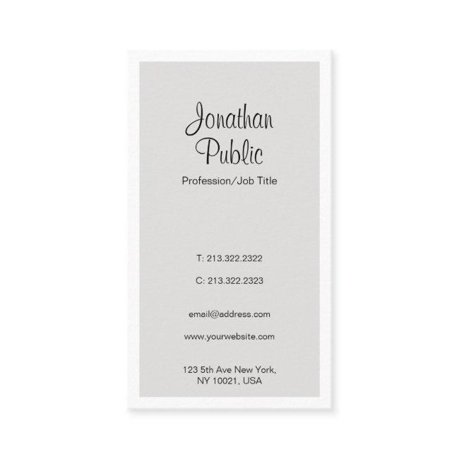 Modern Elegant Simple Vertical Template Trendy