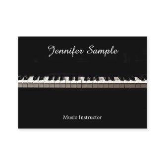 Modern Elegant Template Music Teacher Instructor