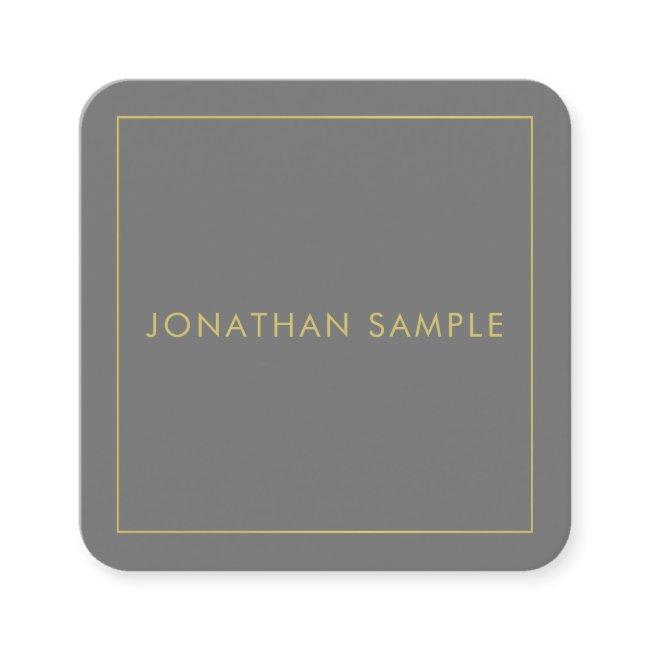 Modern Elegant Template Professional Premium Silk Square