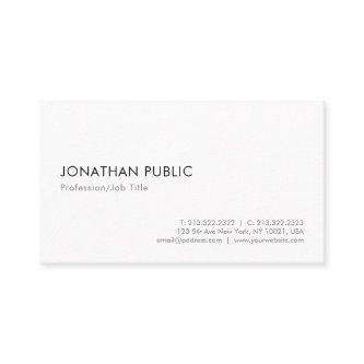 Modern Elegant White Minimalist Simple Template