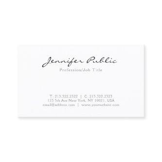 Modern Elegant White Simple Template Minimalist