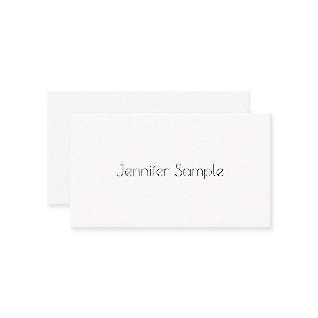 Modern Elite Design Professional Sleek Plain Luxe