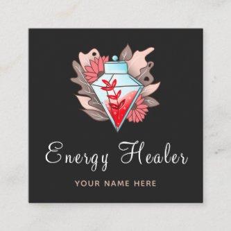 Modern Energy Healer Psychic Diamond Magic Potion Square