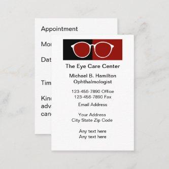 Modern Eye Doctor Medical Appointment