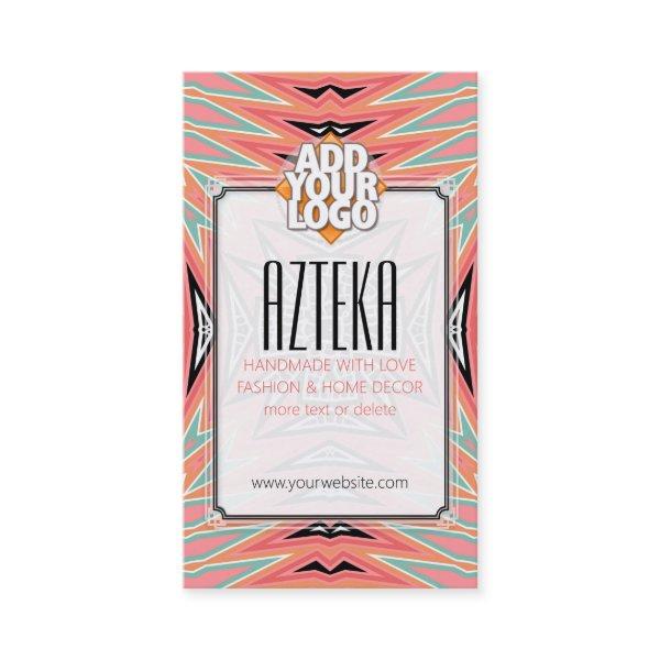 Modern Fashion Pastels Aztec Pattern