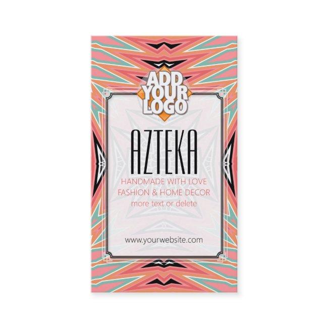 Modern Fashion Pastels Aztec Pattern