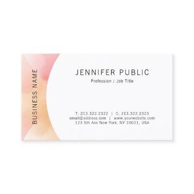 Modern Faux Gold Simple Template Professional
