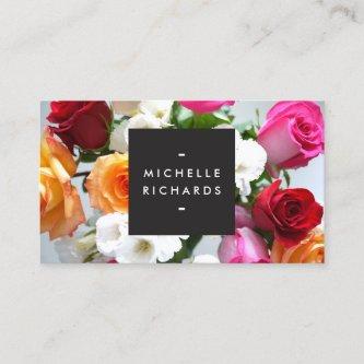 MODERN FLORAL MOTIF for EVENT PLANNERS and more