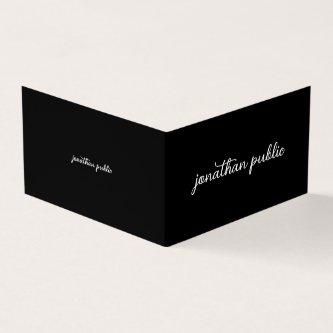 Modern Folded  Elegant Template
