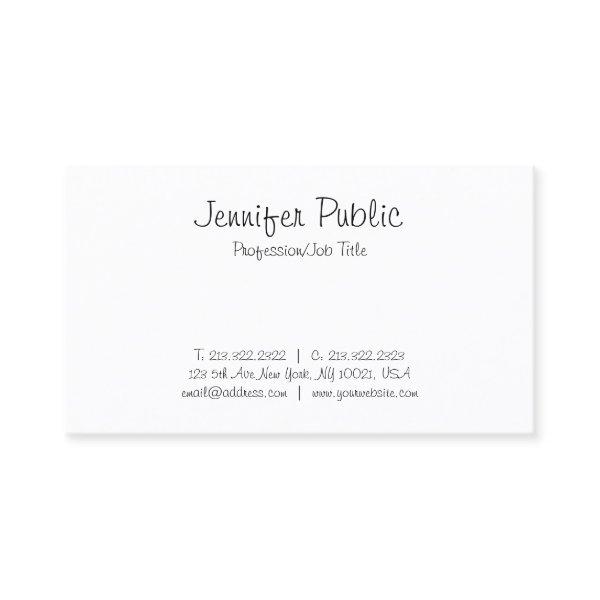 Modern Freehand Script Minimalist Beautiful Plain