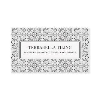 Modern Geometric Black White Tiles Tiler Tiling