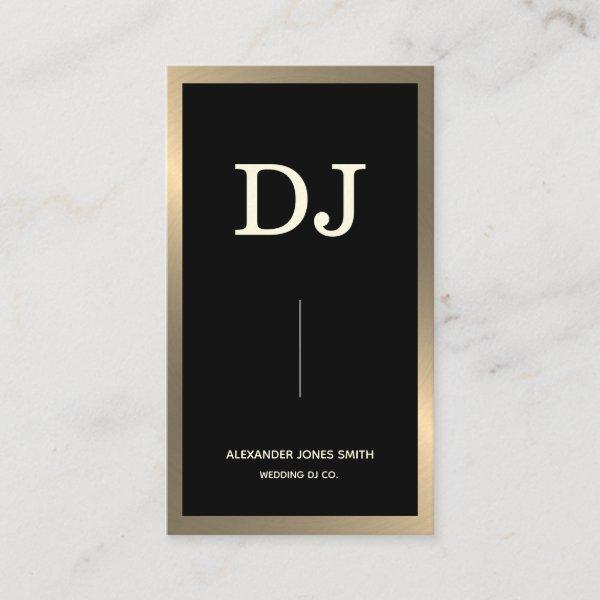 Modern Gold Faux 2019 | 2020 Wedding DJ