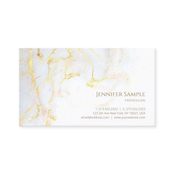 Modern Gold Marble Elegant Professional Template