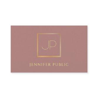 Modern Gold Monogram Professional Template Luxury
