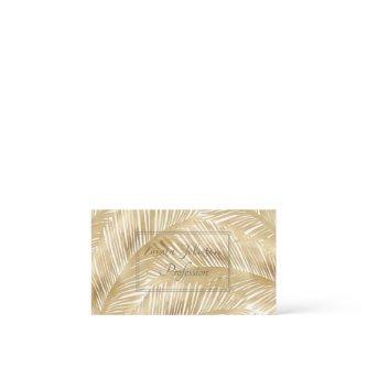 Modern Gold Palm Leaf Tropical Pattern